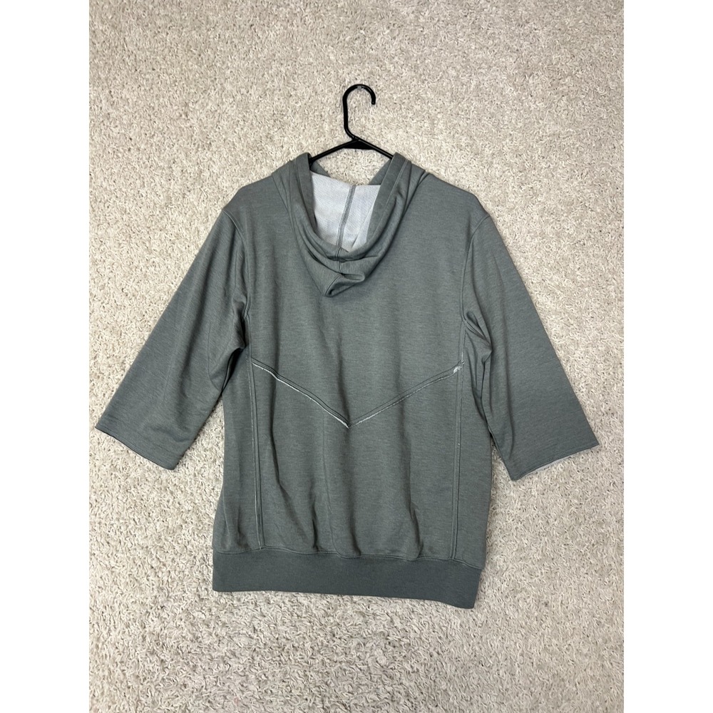 Nike Baseball BSBL Hoodie Mens Small Gray 3/4 Sleeve Casual - Picture 7 of 8